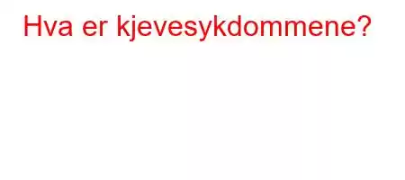 Hva er kjevesykdommene?