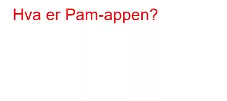 Hva er Pam-appen?