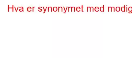 Hva er synonymet med modig