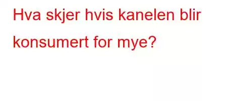 Hva skjer hvis kanelen blir konsumert for mye?