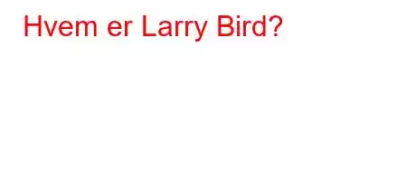 Hvem er Larry Bird?