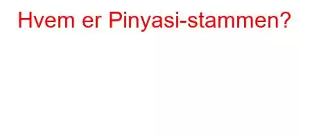 Hvem er Pinyasi-stammen