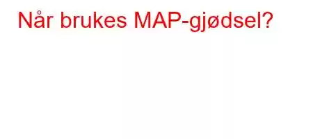 Når brukes MAP-gjødsel?