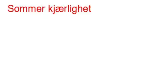 Sommer kjærlighet